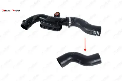 TURBO HORTUMU PLASTİK BORU HARİÇ 500X COMPASS RENEGADE 1.4 14> resmi