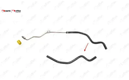 BASINÇ KAPTÖRÜ HORTUMU METAL BORU HARİÇ DUSTER 1.5 DCI 10-20 resmi