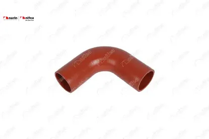 SİLİKON DİRSEK HORTUMU 60mm x 70mm 15cm x 15cm 3 KAT POLYESTER KULLANILMIŞTIR resmi