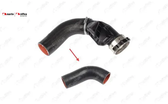 TURBO HORTUMU PLASTİK BORU HARİÇ S60 III resmi