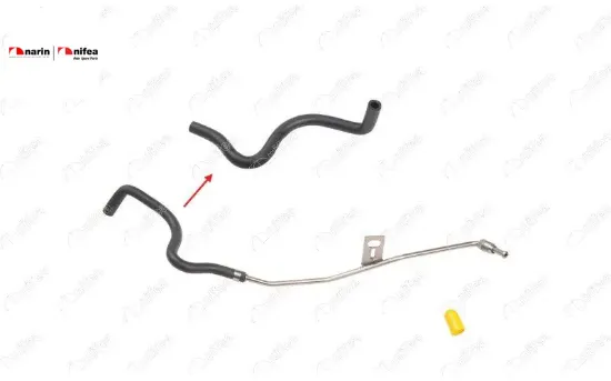 BASINÇ KAPTÖRÜ HORTUMU METAL BORU HARİÇ FLUENCE MEGANE III SCENIC III 1.5 DCI 08-15 resmi
