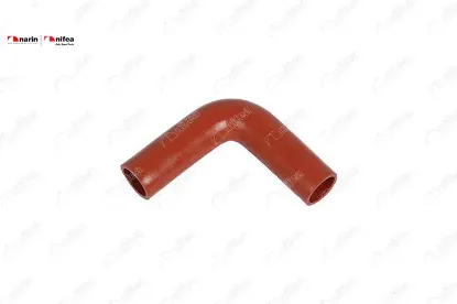 SİLİKON DİRSEK HORTUMU 40mm x 50mm 15cm x 15cm 3 KAT POLYESTER KULLANILMIŞTIR resmi
