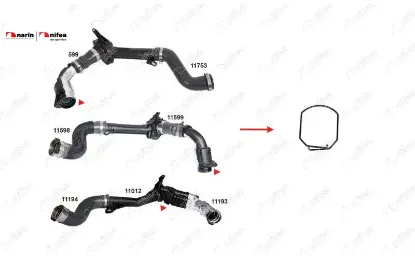 TURBO BORUSU SEKMANI MEGANE III-FLUENCE-KANGO 1.5 DCİ resmi