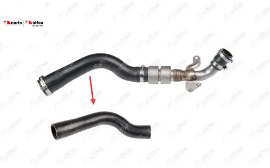 TURBO HORTUMU METAL BORU HARİÇ SOL TARAF RANGE ROVER resmi
