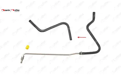 BASINÇ KAPTÖRÜ HORTUMU METAL BORU HARİÇ DUSTER 1.5 DCI 10-20 resmi
