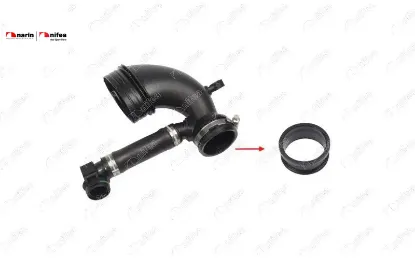 TURBO BORUSU CONTASI PLASTİK BORU HARİÇ FİESTA FUSİON 1.6 TDCİ 2004-2007 resmi