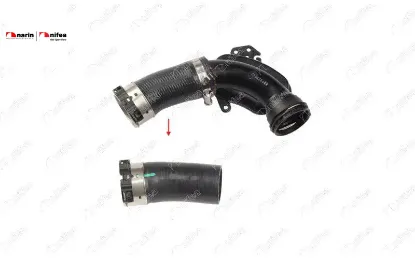 TURBO BORUSU HORTUMU PLASTİK BORU HARİÇ E-PACE DISCOVERY SPORT RANGE ROVER EVOQUE 2.0 14-19 resmi