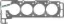SİLİNDİR KAPAK CONTASI SAG MERCEDES M113 C219 W210 W211 W164 W220 resmi