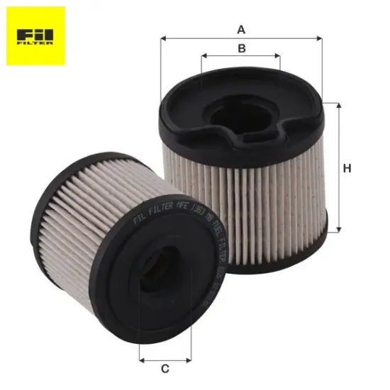 MAZOT FİLTRESİ 306-307-406-PARTNER 2.0HDI/DW10TD resmi