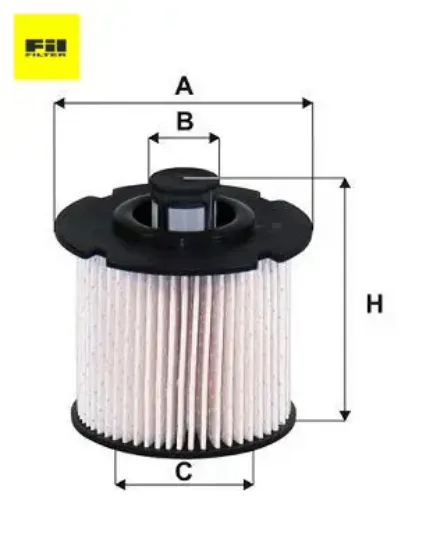 MAZOT FİLTRESİ 208-301-3008-PARTNER-C3-C4-C5-DS3-DS4-DS5-FIESTA-FOCUS 1.5/1.6/2.0HDI/TDCI 14-> EURO6 resmi