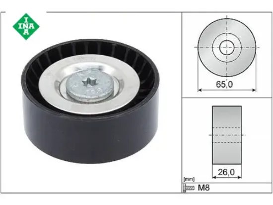 ALTERNATÖR GERGİ RULMANI  C180-C200-C220CDI-C250CDI (11-14) resmi