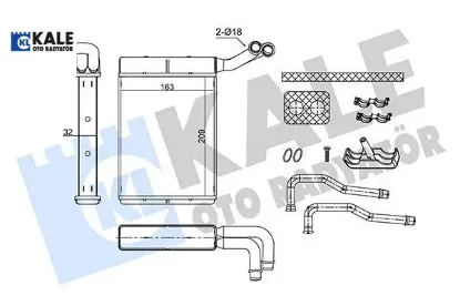 KALORİFER RADYATÖRÜ 407-C5 resmi